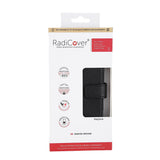 Radicover Flipcov Anti Radiation Rfid 3 Card Mag S I Phone 15 Plus Black Pu
