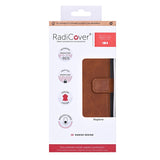 Radicover 2in1 Anti Radiation Rfid 3 Card Mag S I Phone 17 Pro Brown Leather