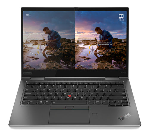 T1A Lenovo ThinkPad X1 Yoga Gen 5 Refurbished Intel® Core™ i5 i5-10310U Ultrabærbar 35,6 cm (14") Berøringsskærm Fuld HD 16 GB LPDDR3-SDRAM 512 GB SSD Wi-Fi 6 (802.11ax) Windows 11 Pro Grå