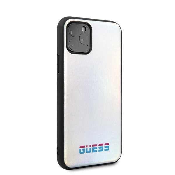 Guess GUHCN58BLD iPhone 11 Pro sølv/sølv hårdkasse Iridescent
