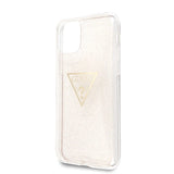 Guess GUHCN58SGTLGO iPhone 11 Pro guld/guld hårdkasse Glitter Triangle