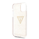 Guess GUHCN58SGTLGO iPhone 11 Pro guld/guld hårdkasse Glitter Triangle
