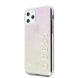 Guess GUHCN65PCUGLGPI iPhone 11 Pro Max roseguld/guld pink hårdkasse Gradient Glitter