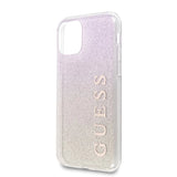 Guess GUHCN65PCUGLGPI iPhone 11 Pro Max roseguld/guld pink hårdkasse Gradient Glitter