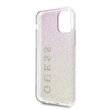 Guess GUHCN65PCUGLGPI iPhone 11 Pro Max roseguld/guld pink hårdkasse Gradient Glitter