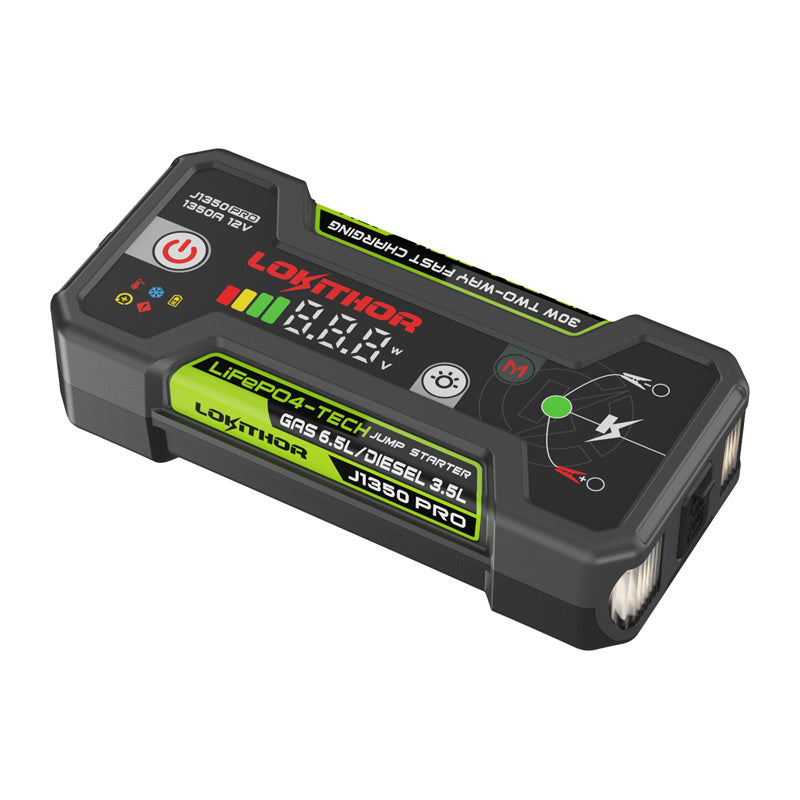 LOKITHOR J1350 Pro 25.6Wh Jump Starter