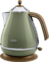 De'Longhi Icona Vintage Elkedel 1.7liter 2kW Oliven