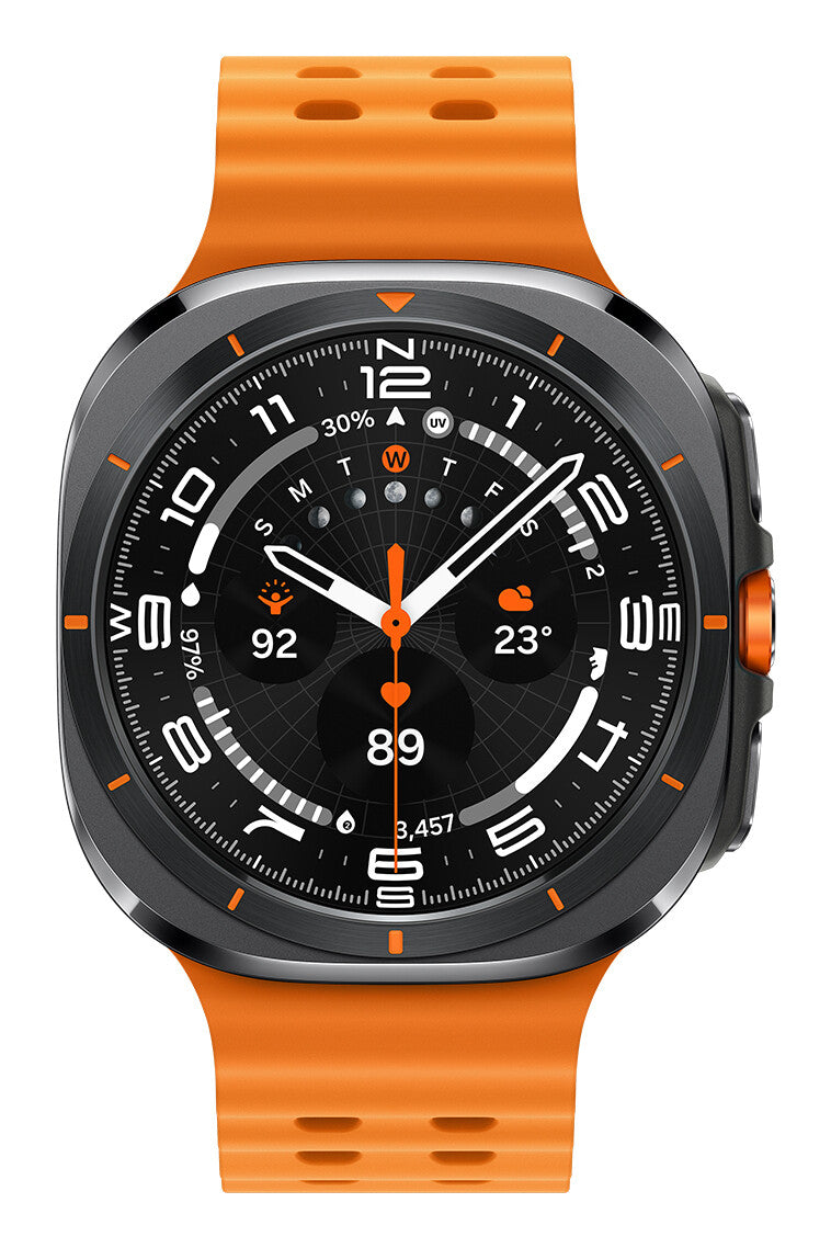 Samsung Galaxy Watch Ultra 3,81 cm (1.5") AMOLED 47 mm Digital 480 x 480 pixel Berøringsskærm 4G Grå Wi-Fi GPS (satellit)