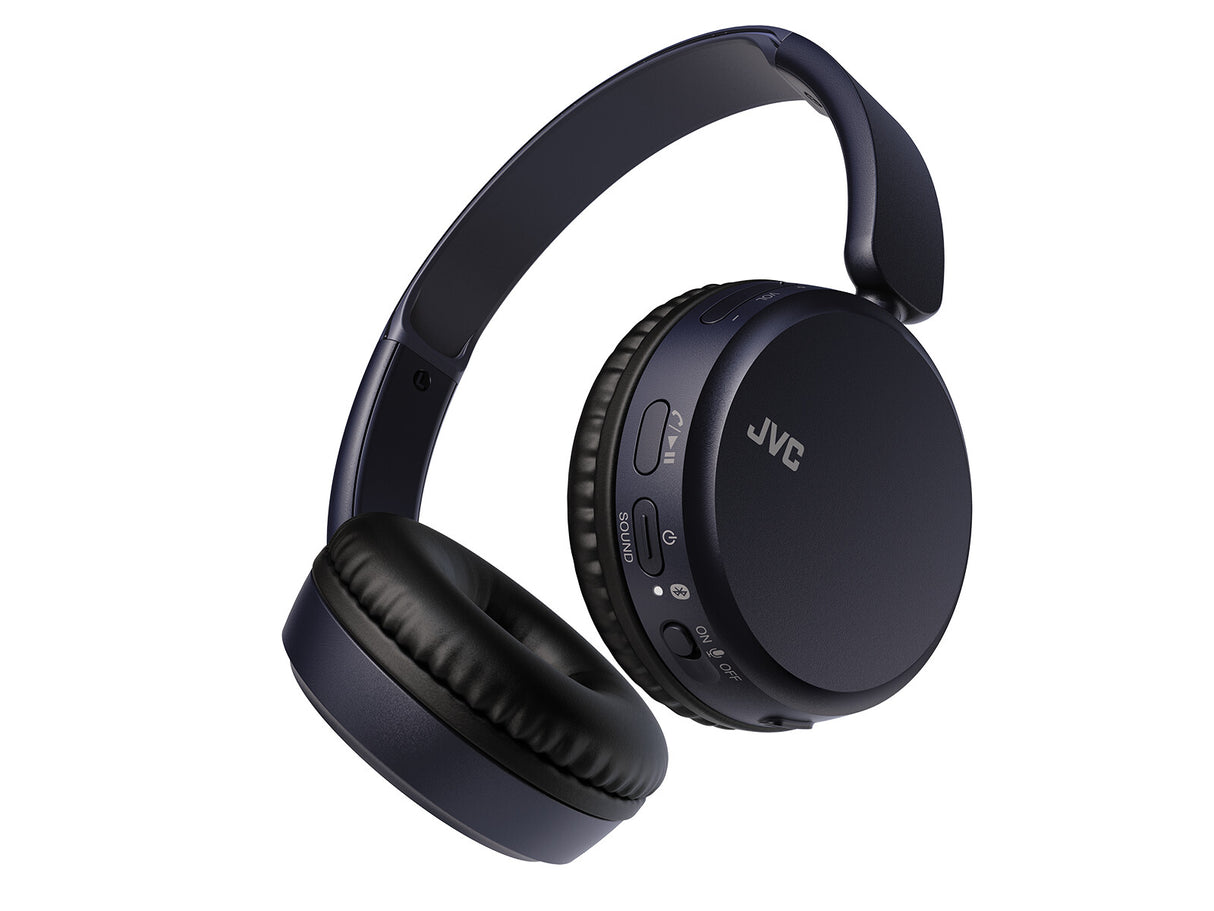 JVC HA-S36W Headset Trådløs Opkald/musik Bluetooth Blå