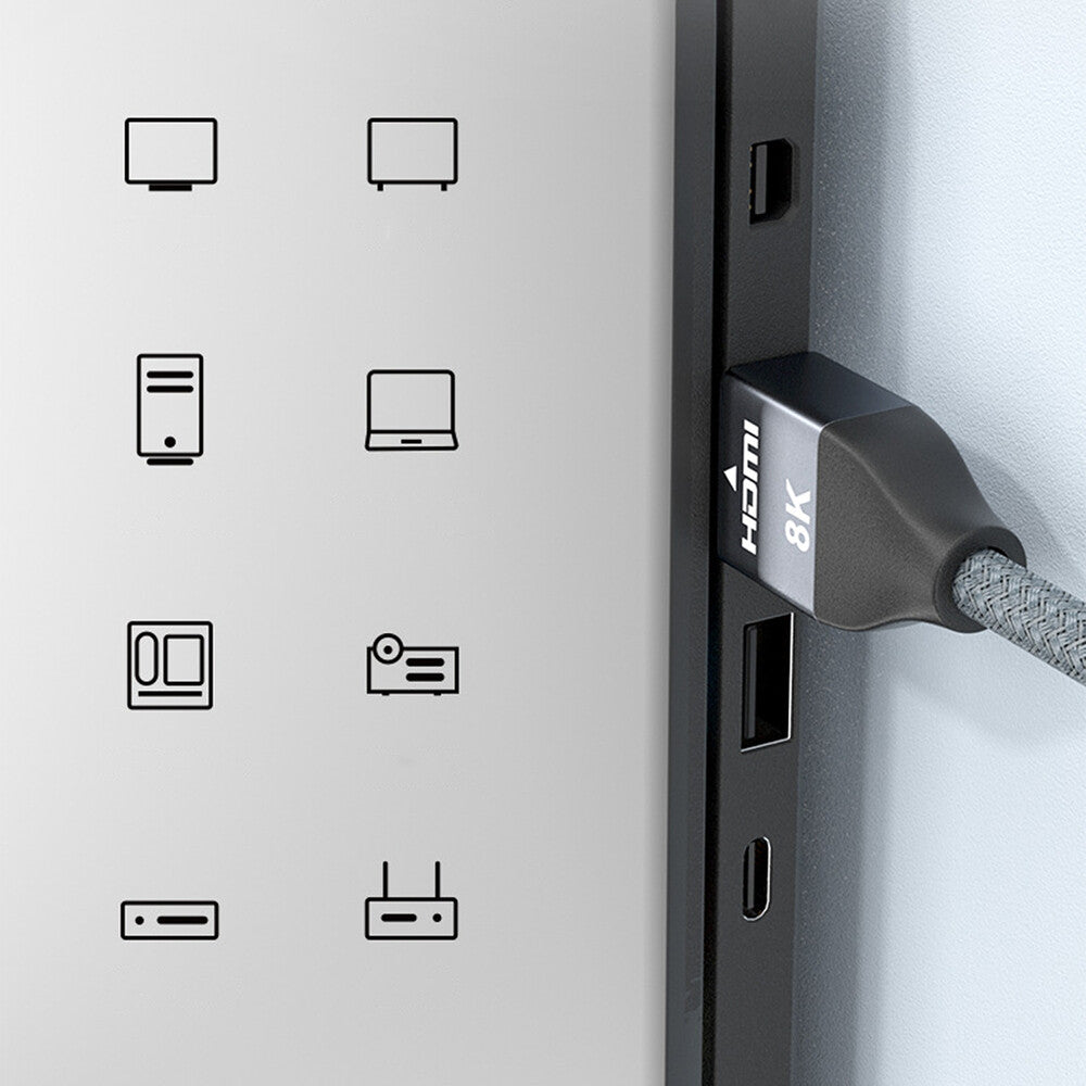 Wozinsky HDMI-kabel 1 m HDMI Type A (Standard) Sølv