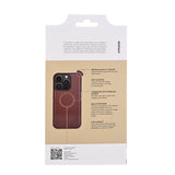 BUFFALO 2in1 Leather 3 card MagSerie iPhone 15 Pro Brun