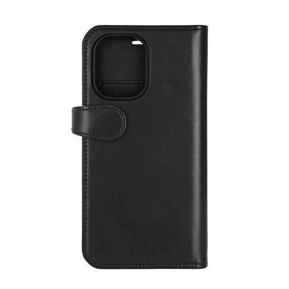 BUFFALO 2in1 Leather 3 card MagSeries iPhone 16 Black