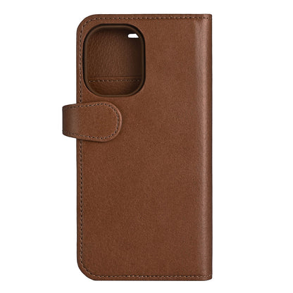 BUFFALO 2in1 Leather 3 card MagSeries iPhone 16 Brown