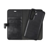 Wallet 2i1 Samsung S25 5G Læder 3 Kort Sort