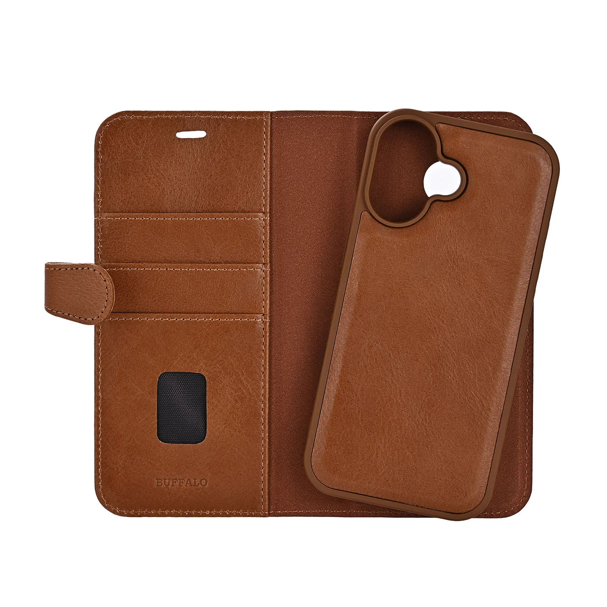 Wallet 2i1 MagSeries 3 Kortrum MagSeries Brun - iPhone 17
