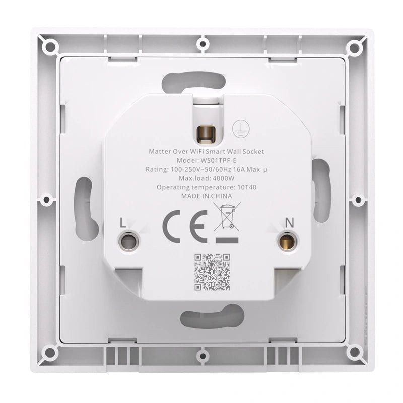 Sonoff WS01TPF-E WiFi Smart Wall Socket (Type F)