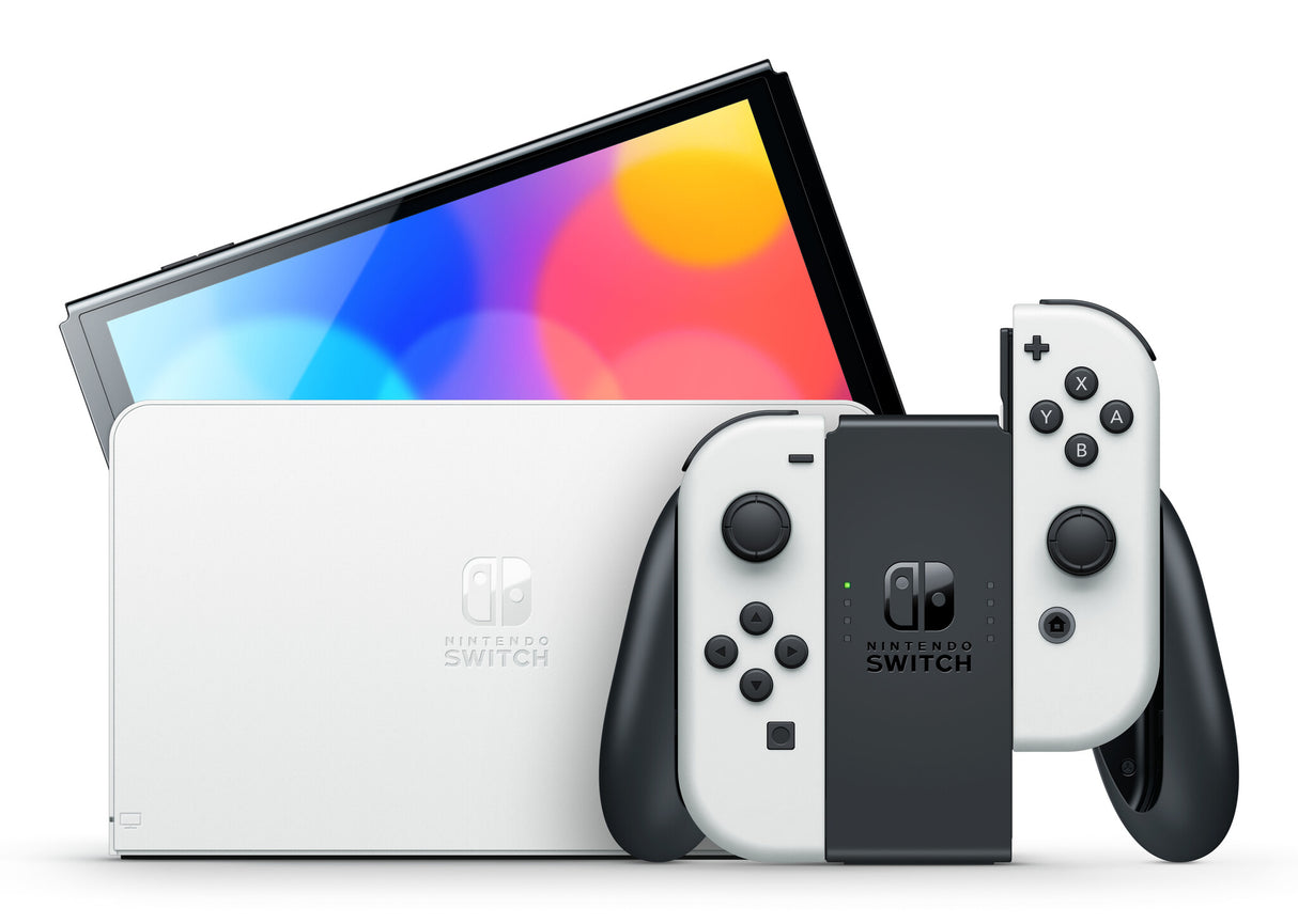 Nintendo Switch OLED bærbar spilkonsol 17,8 cm (7") 64 GB Berøringsskærm Wi-Fi Hvid