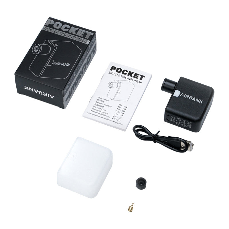 AS1 POCKET AIRBANK Mini cykelpumpe