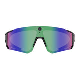 Colmi V06 AI Sports solbriller (sort med blå linser)