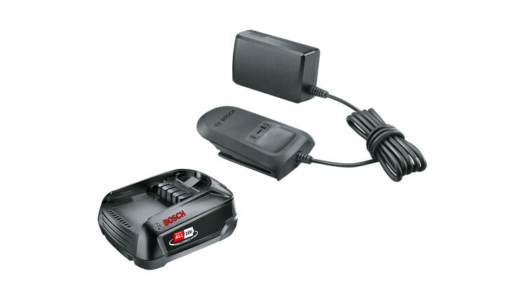 Bosch 1 600 A02 625 ledningsfrit batteri / ledningsfri oplader Batteri- og opladersæt