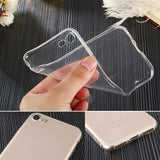 Ultra Clear 0,5 mm Case Gel TPU Cover til Huawei P40 Lite E gennemsigtige