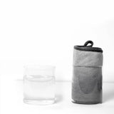 Baseus 2 x Microfiber Car tørretørklæde Microfiber 40cm x 40cm Grå (CRXCMJ-0G)