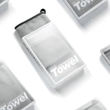 Baseus 2 x Microfiber Car tørretørklæde Microfiber 40cm x 40cm Grå (CRXCMJ-0G)