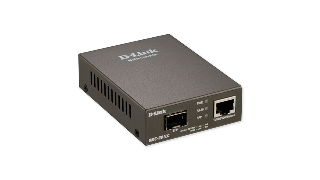 D-Link DMC-G01LC/E netværksomformer til medie 1000 Mbit/s Grå