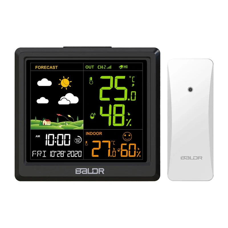 BALDRTHERM B0389WST2H2-V1 Vejrestation med udendørs sensor