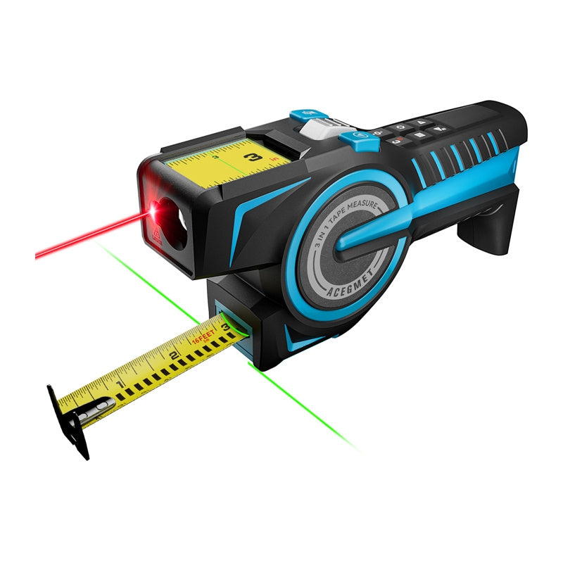 Mileseey DTX 10 Laser Distance Meter med et 100-meter målebånd