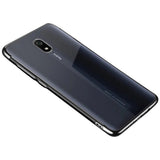 Clear Color Case Gel TPU Galvaniseret ramme Cover til Xiaomi Redmi 8A sort
