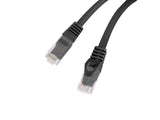 Lanberg PCU6-10CU-0500-BK netværkskabel Sort 5 m Cat6 U/UTP (UTP)