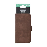 Wallet iPhone 16e Classic 3 Kort MagSerie Brun