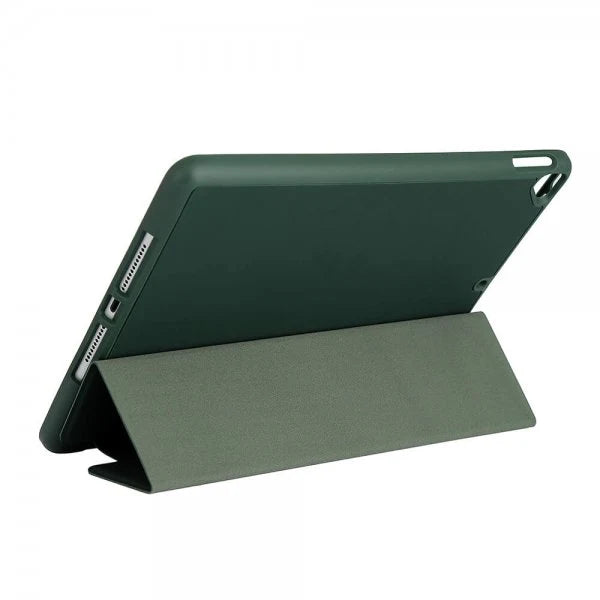 GEAR Cover Penpocket Soft Touch Green  iPad 10,2" 2019/20/21 & Air 10,5" 2019