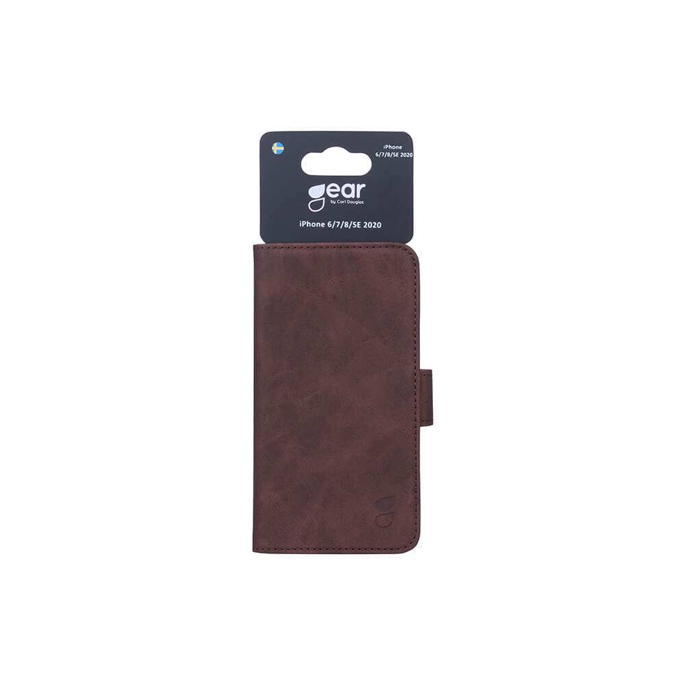 Wallet Brun - iPhone 6/7/8/SE