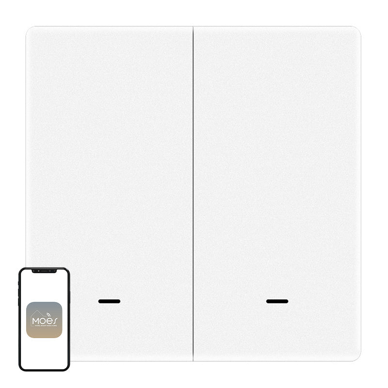 MOES ZT-B-EU2 ZigBee 2-knap Scene Switch