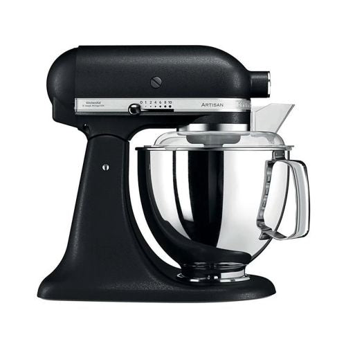 KitchenAid Artisian Food Processor 4.8, 300W, 10 hastighed, støbejern sort EU 5KSM175PSEBK