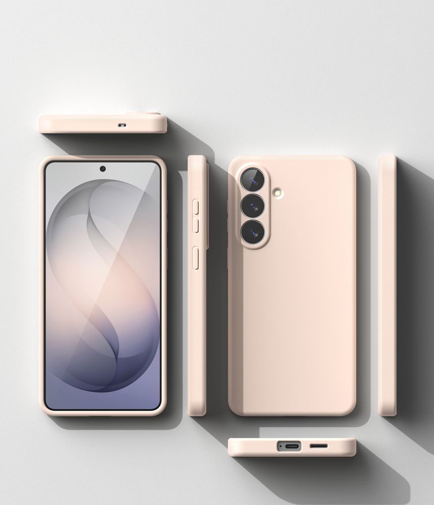 Ringke Silikone Magnetisk Magsafe Galaxy S26+ Plus Pink Sand