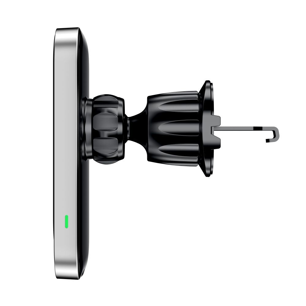 Tech Protect Mm15 W V9 Magnetisk Magsafe Dashboard & Ventilation Trådløs Opladder Til Bilholder 15 W Sort