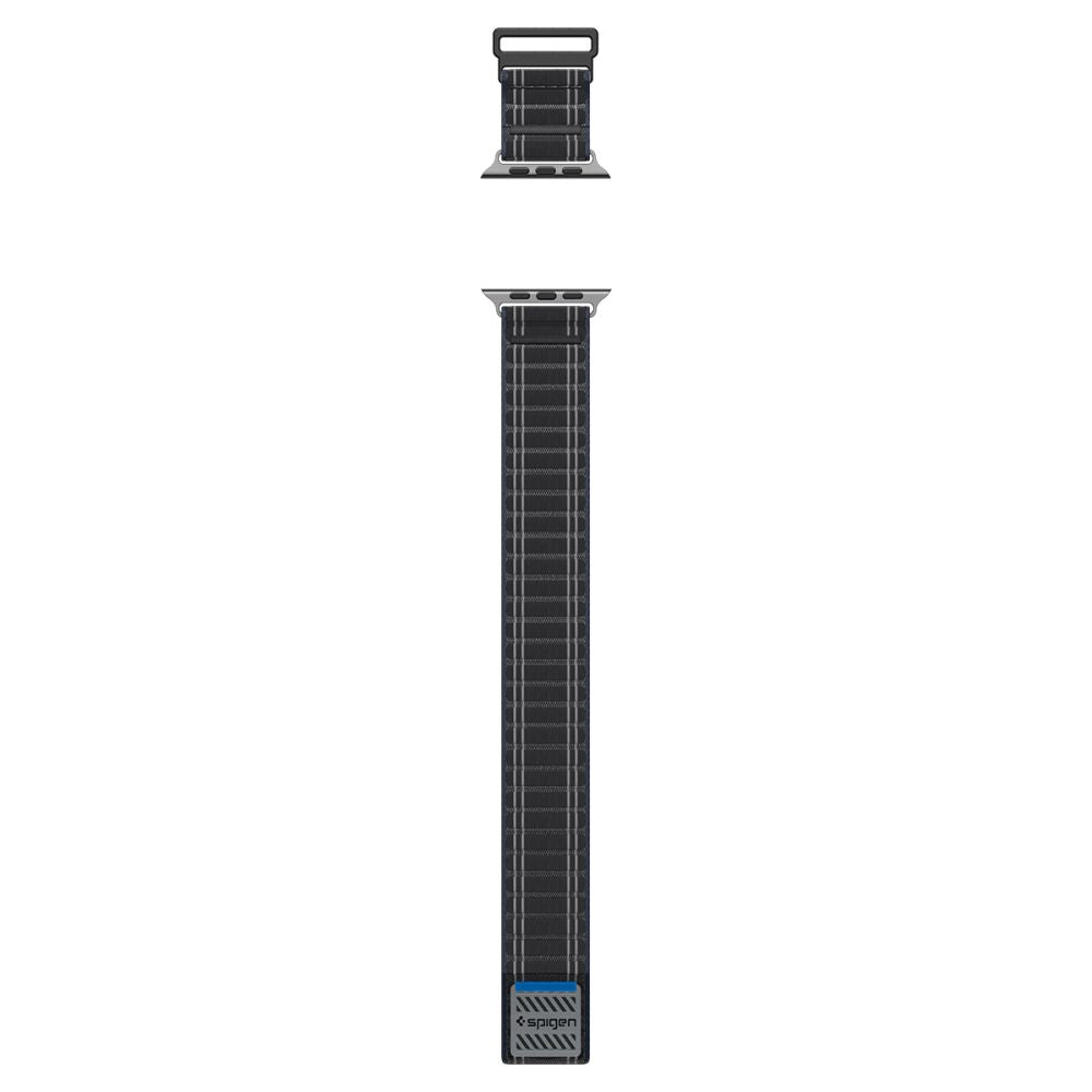 Spigen Wbf0 Remmen Til Apple Watch 8 / 9 / 10 / 11 / 12 / Se / Ultra (44 / 45 / 46 / 49 Mm) Sort