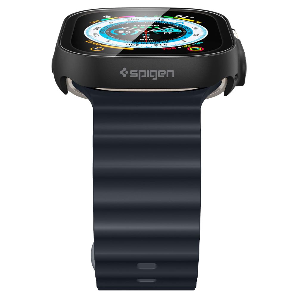 Spigen Thin Fit 360 Apple Watch Ultra 1 / 2 / 3 / 4 (49 Mm) Sort