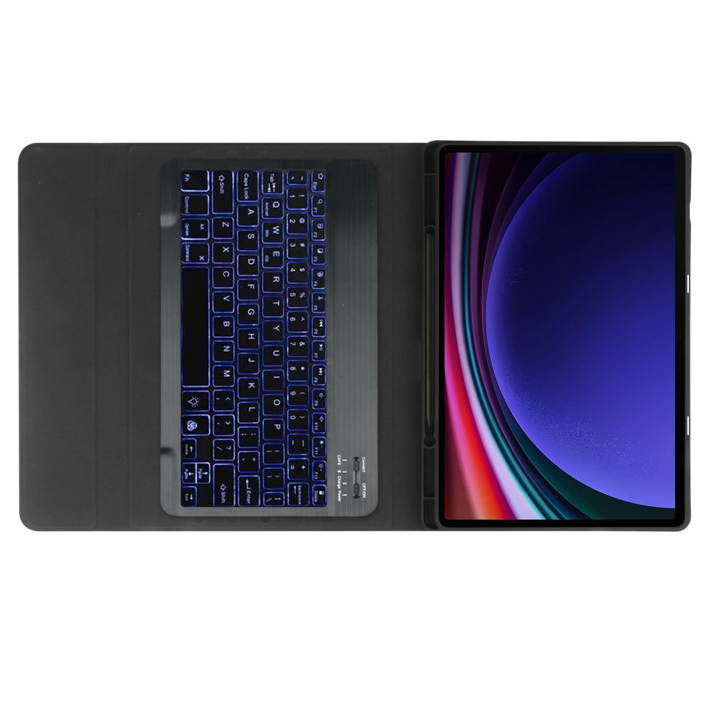 Tech Protect Sc Pen + Tastatur Galaxy Tab S9 11.0 / S9 Fe / S10 Fe / S10 Lite 10.9 X710 / X716 B / X510 / X516 B / X520 / X526 / X400 / X406 B Sort