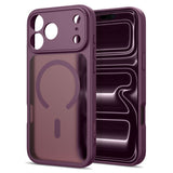 Tech Protect Basicmag Magsafe Iphone 17 Pro Max / 18 Pro Max Mat Burgundy
