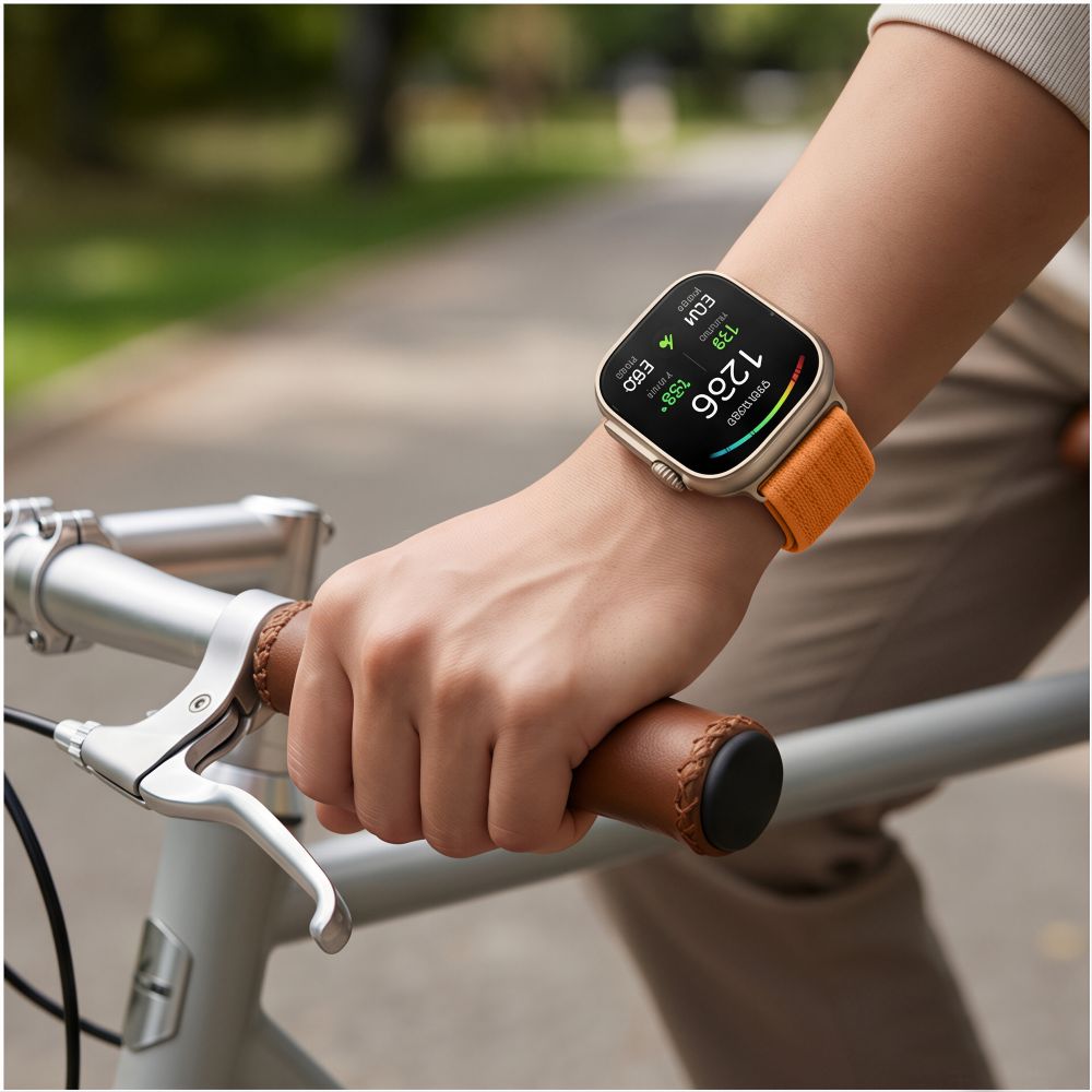 Tech Protect Nylon Sport Huawei Watch Fit 3 / 4 / 4 Pro / 5 / 5 Pro Orange