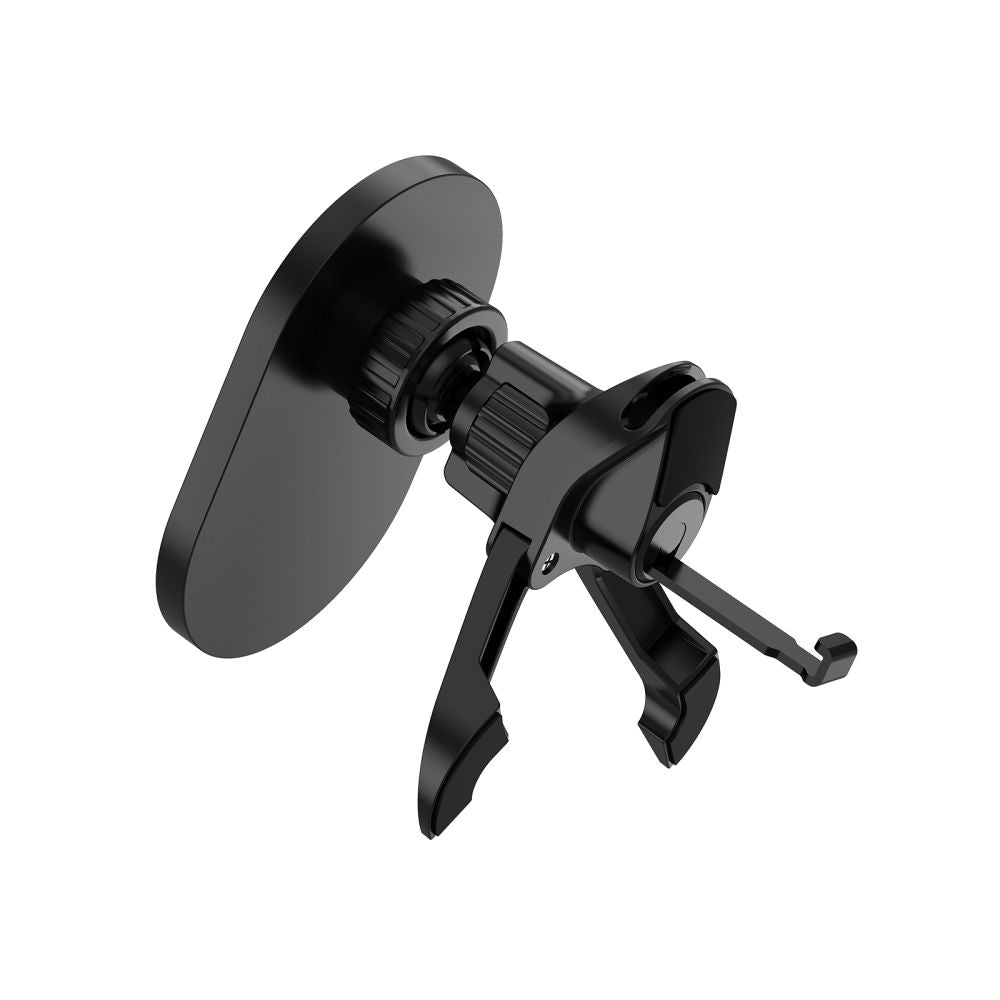 Tech Protect Mm15 W V6 Magnetisk Magsafe Stabil Ventilation Trådløs Opladder Til Bilholder 15 W Sort/Sort