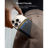 Esr Classic Rfid Magnetisk Tegnebog Magsafe Midnight Sort