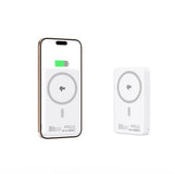 Tech Protect Pb24 Lifemag Qi2 Magsafe Powerbank 10000 M Ah Hvid