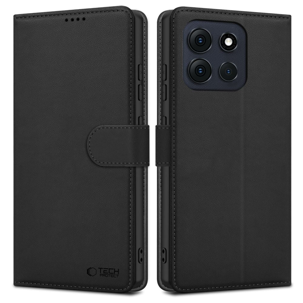 Tech Protect Motorola Moto G56 5 G Tegnebog Sort