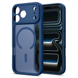 Tech Protect Basicmag Magsafe Iphone 17 Pro / 18 Pro Mat Dyb Blå