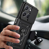 Tech Protect Camshield Pro Motorola Moto G67 / G77 / G87 Sort